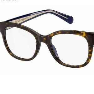 NWOT - Tommy Hilfiger Havana Tortoise Shell Glasses Frames - TH 1864 086.